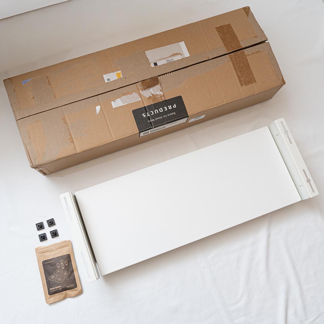 PREDUCTS キーボードトレイ 60cm ホワイト プレダクツ Keyboard Tray | PREDUCTS