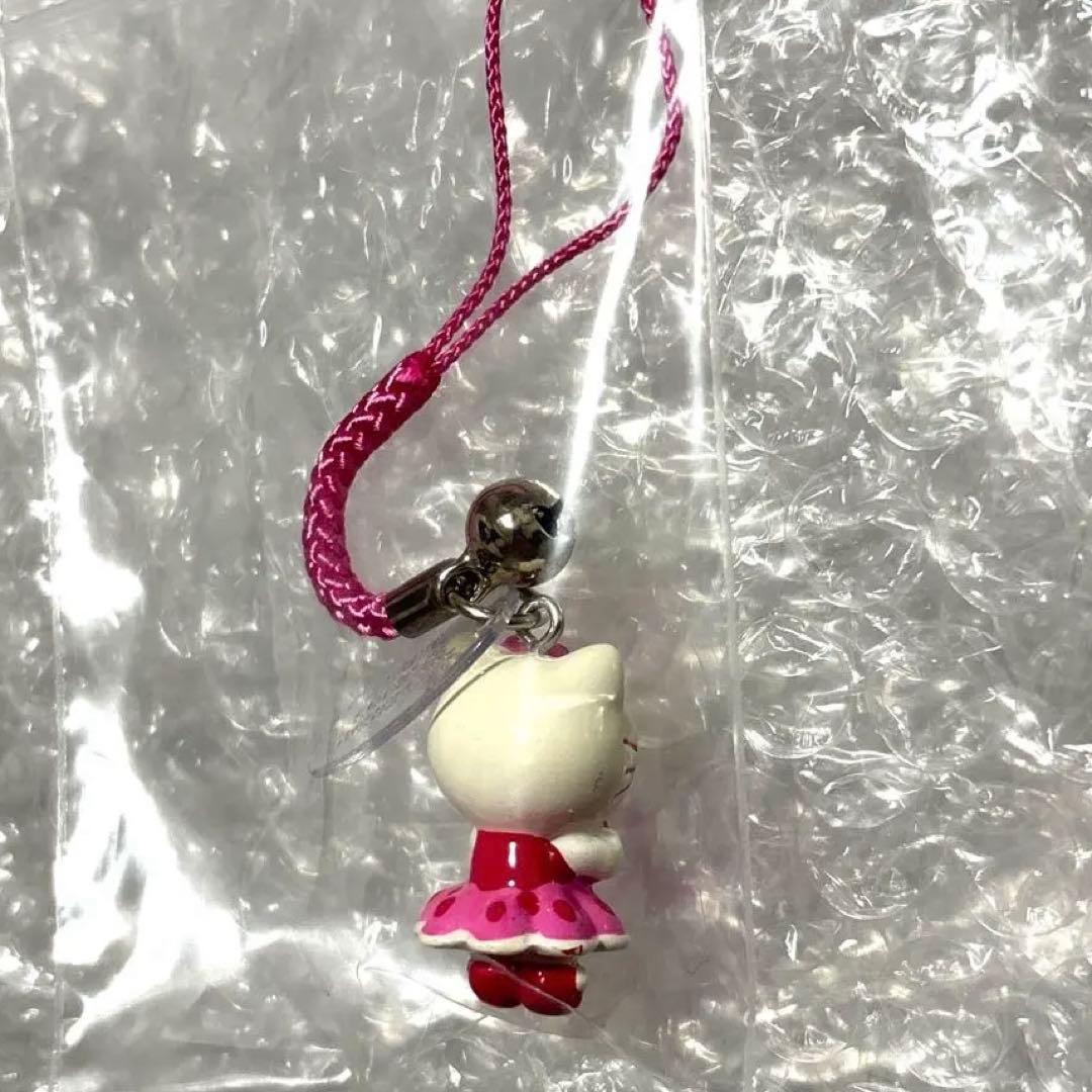 USJ ストラップ キティ ピンク ハート