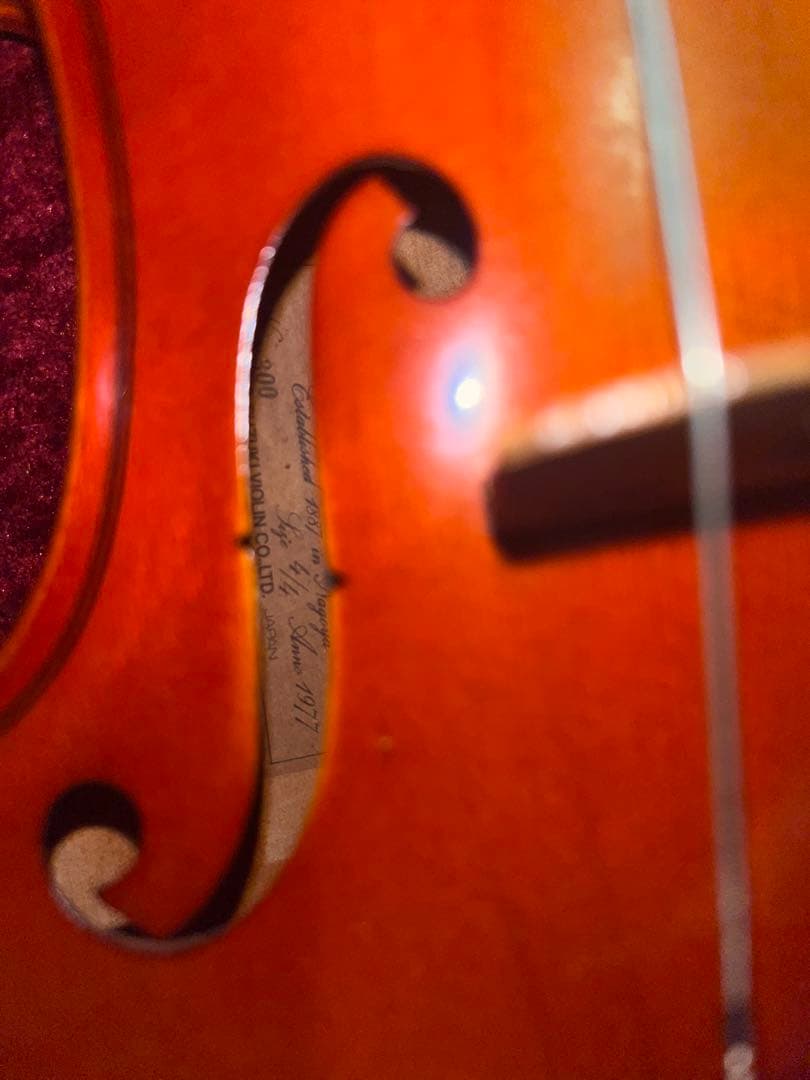 鈴木バイオリン No.300 4/4 1977年 日本製 ケース付き