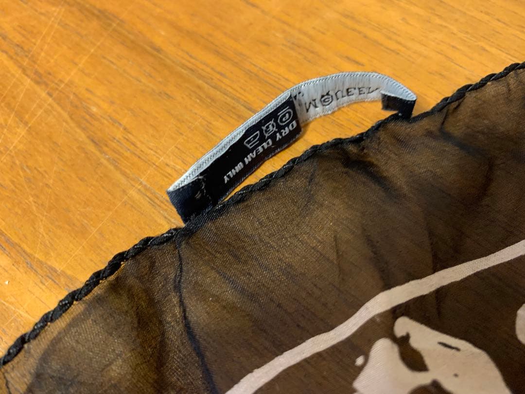 G0825-38★ALEXANDER McQUEEN スカルバンダナ