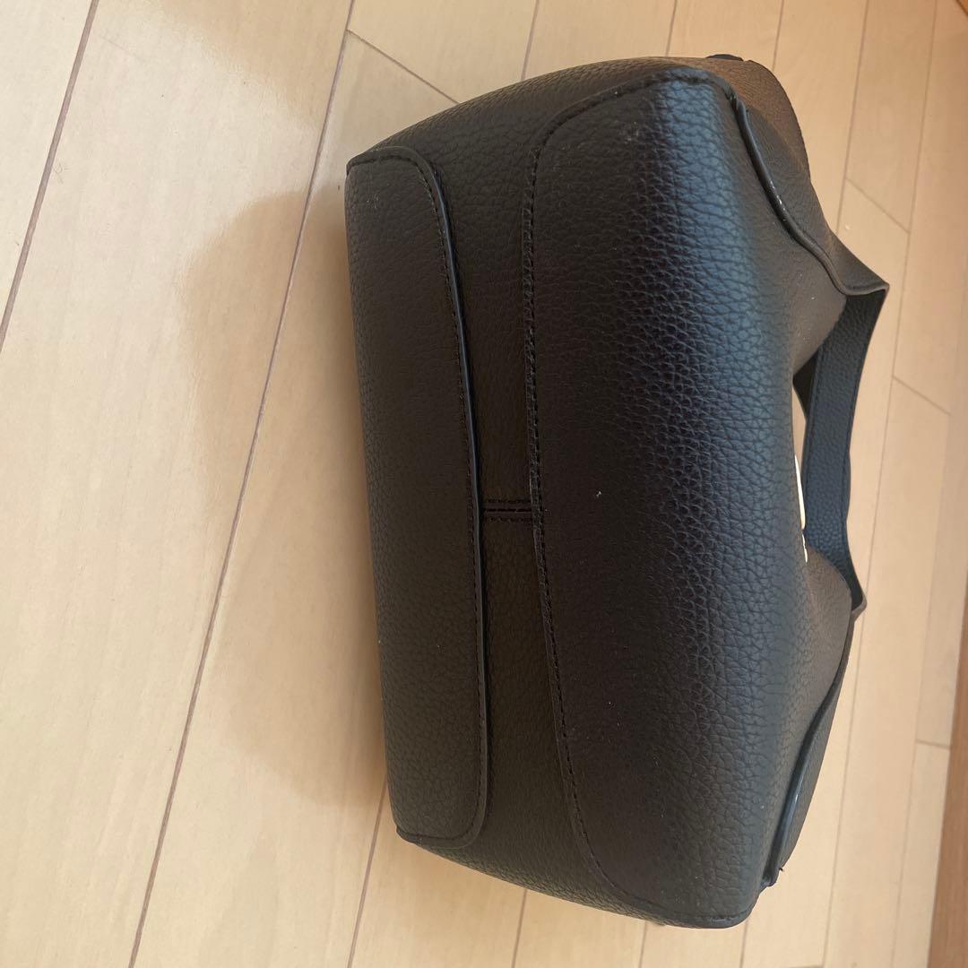 COACH 黒 レザートートバッグ