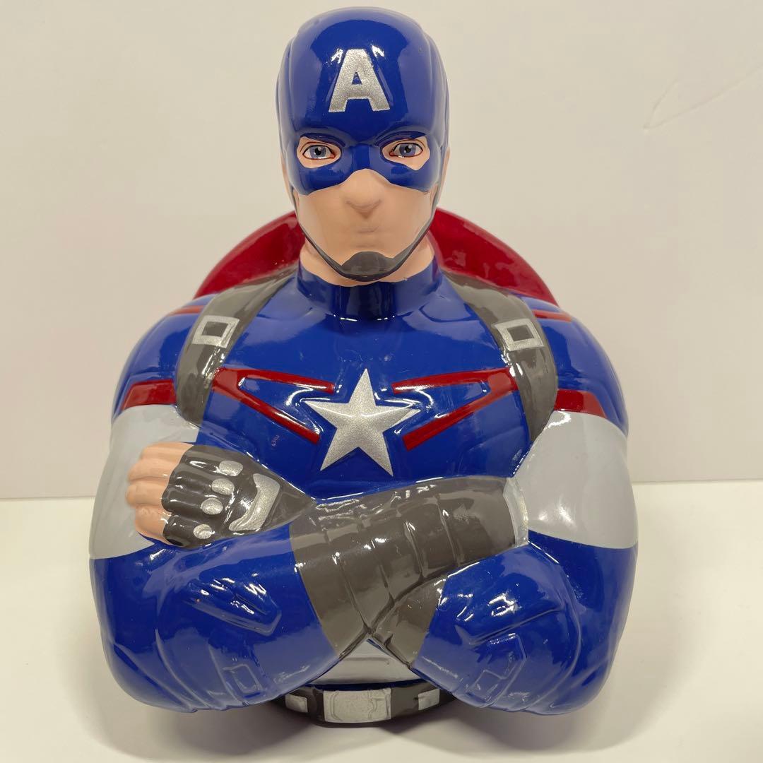 アベンジャーズ キャプテン・アメリカ フィギュア コレクション 貯金箱