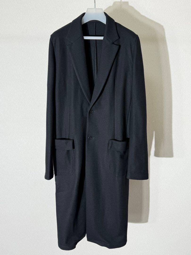 ヨウジヤマモト ウールチェスターコート ロングコート ヨウジヤマモト 2021-22AW ギャバジンストールロングコート | HUES