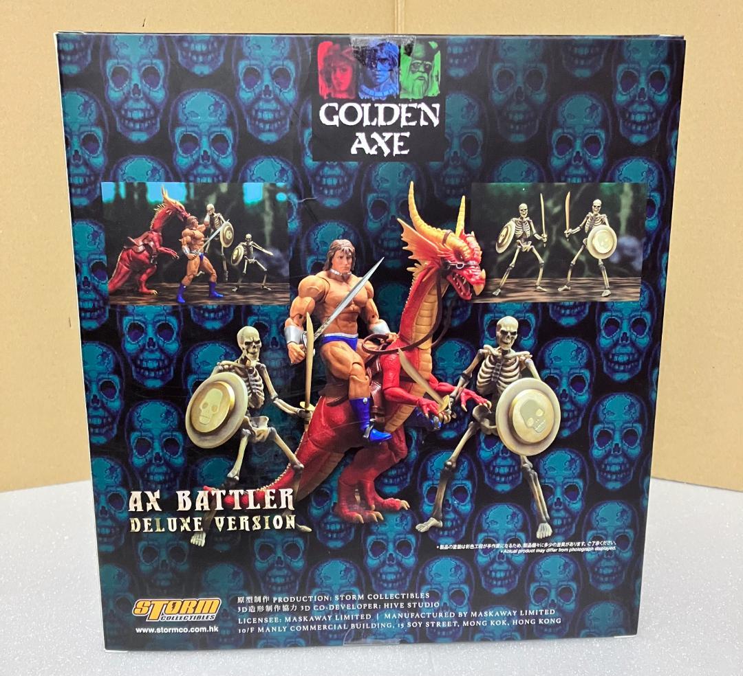 新品未開封 ゴールデンアックス『バトラーDXver.』アクションフィギュア