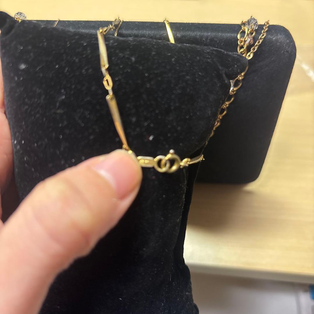 遺品生前整理アクセサリーセットまとめ売りK18GF K10など