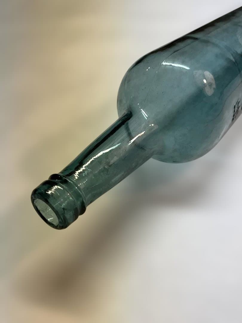 大珍品！ アンティーク瓶 帯庄 スイートピー瓶