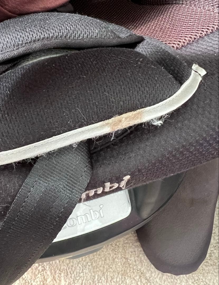 美品 最上位モデル コンビ ネルーム エッグショック ブラウン