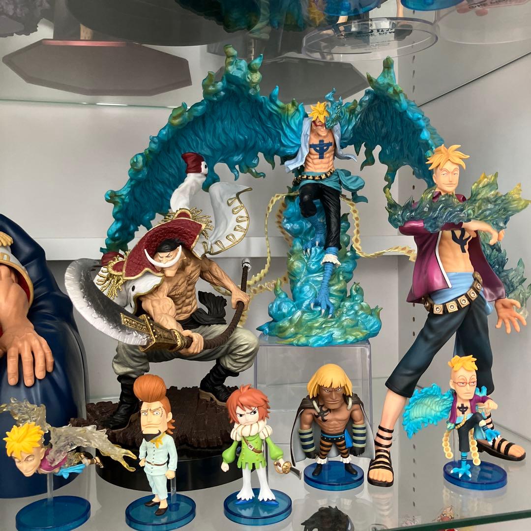 ワンピース白ひげ海賊団フィギュアセットまとめ売り