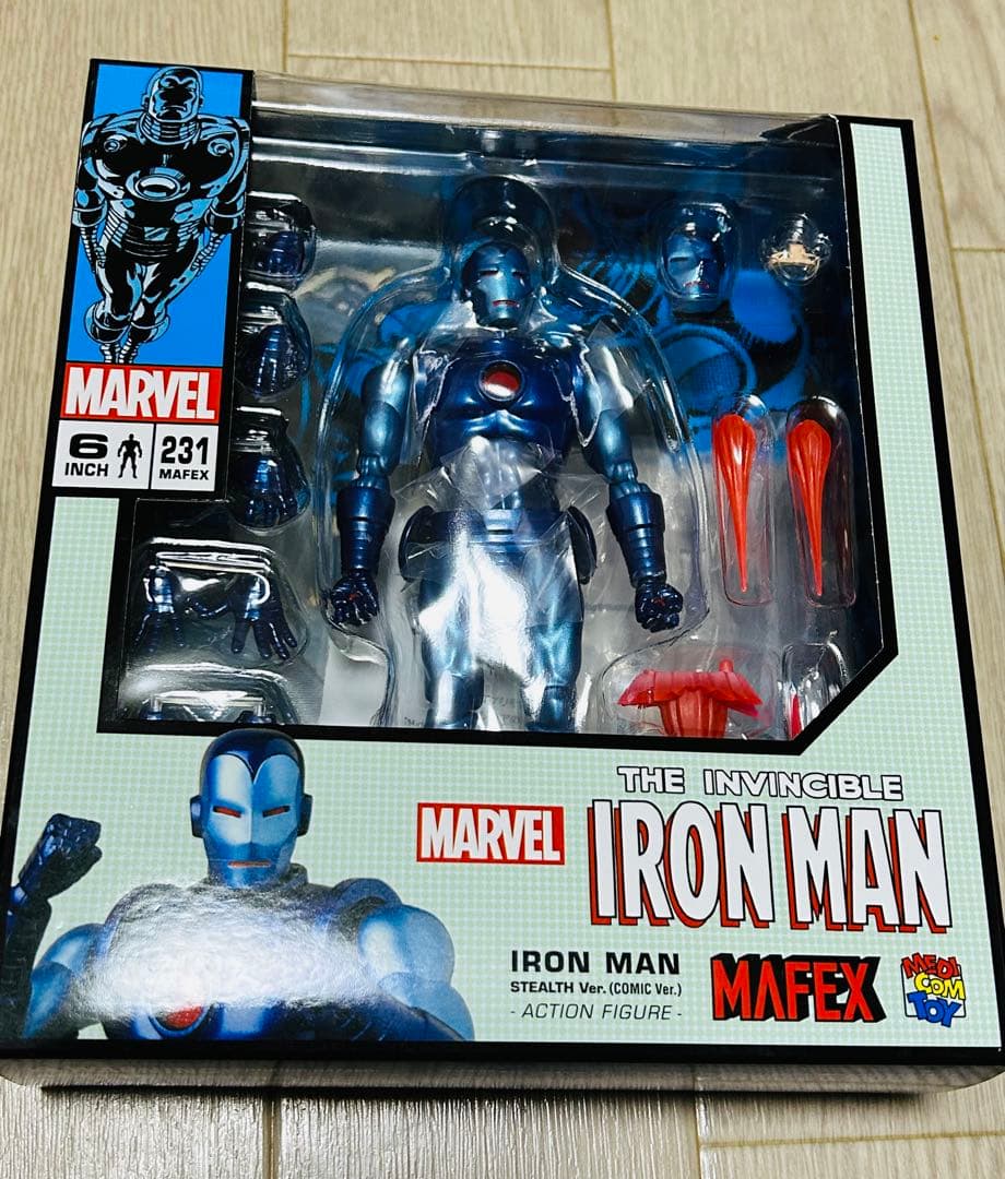 MAFEX No.231 IRON MAN 新品未開封 マフェックス No.231 MAFEX IRON MAN(STEALTH Ver.)[メディコム・トイ
