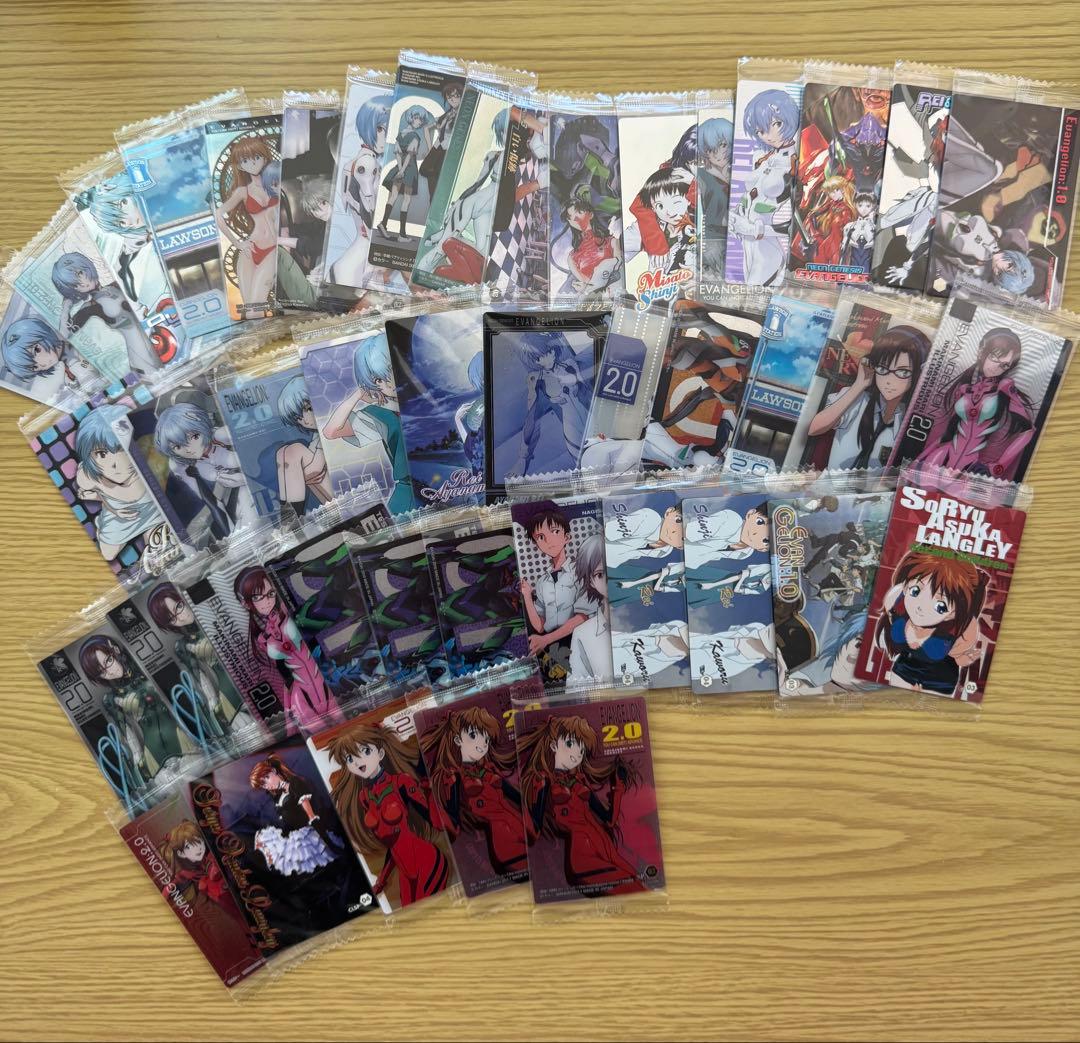 エヴァ　ウエハースカード　約160枚　未開封