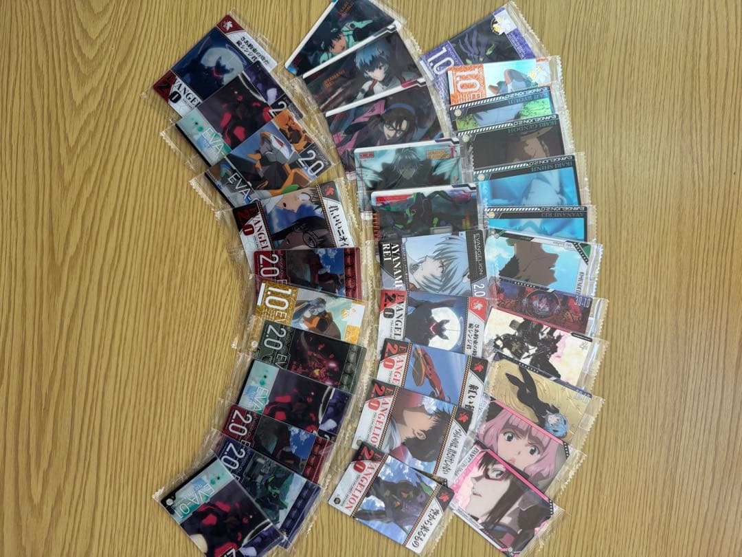 エヴァ　ウエハースカード　約160枚　未開封