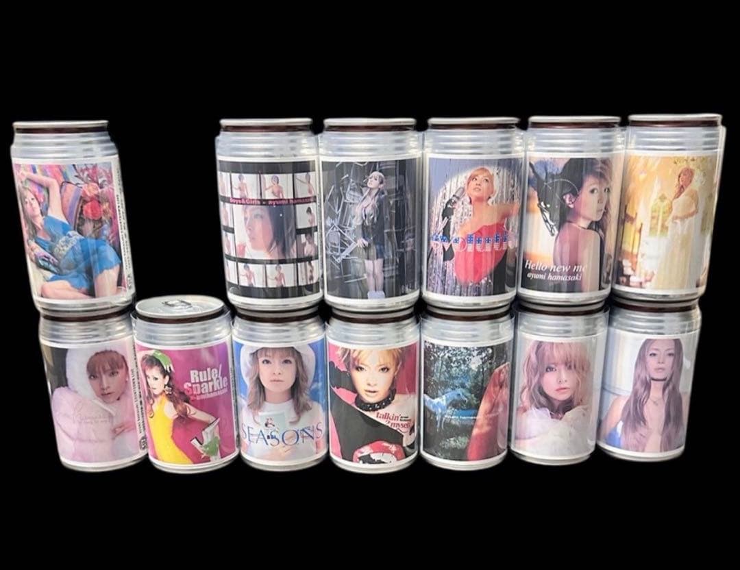 浜崎あゆみ オリジナルラベル缶 13種コンプリートセット ayu缶 自販機