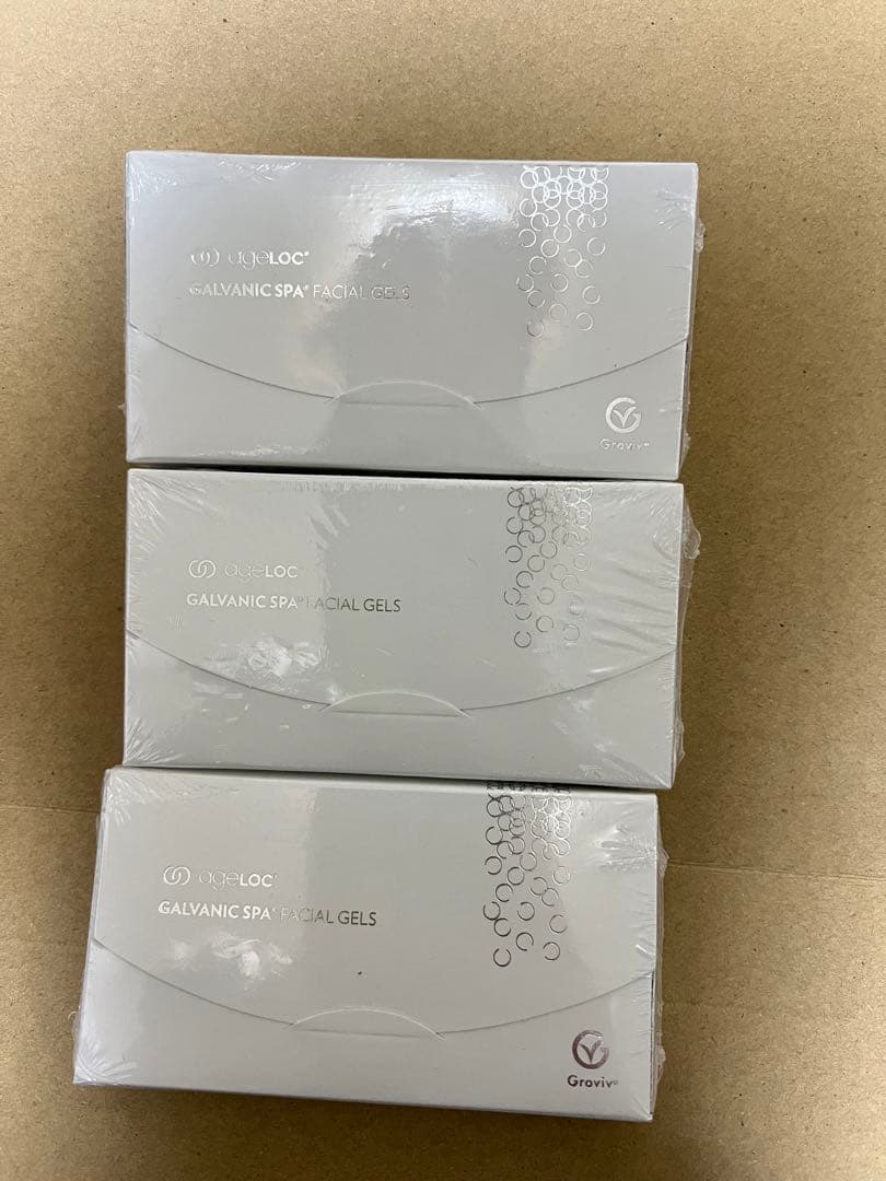 NU SKIN genLOC ガルバニック スパ フェイシャル ジェル 3箱