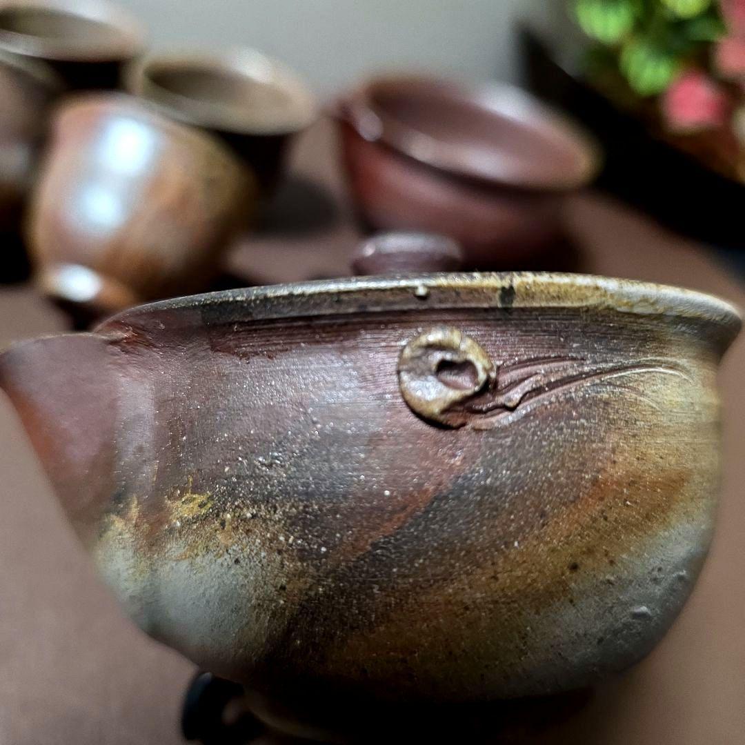 備前焼　煎茶器揃