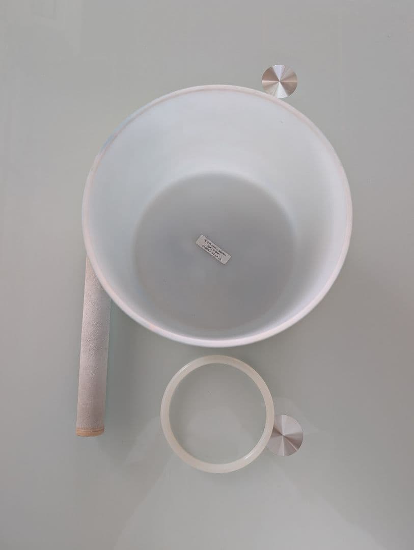 まるえ☆アルケミークリスタルボウル　Ocean Gold 8インチ