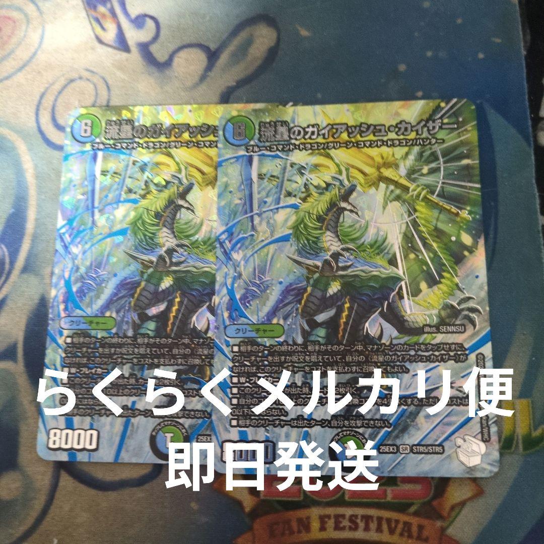 流星のガイアッシュカイザー 超銀トレジャー 2枚