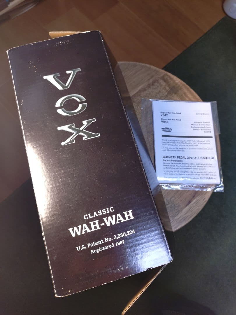 VOX V845 TBCFX BamBasic Mod. Vox V845 with 