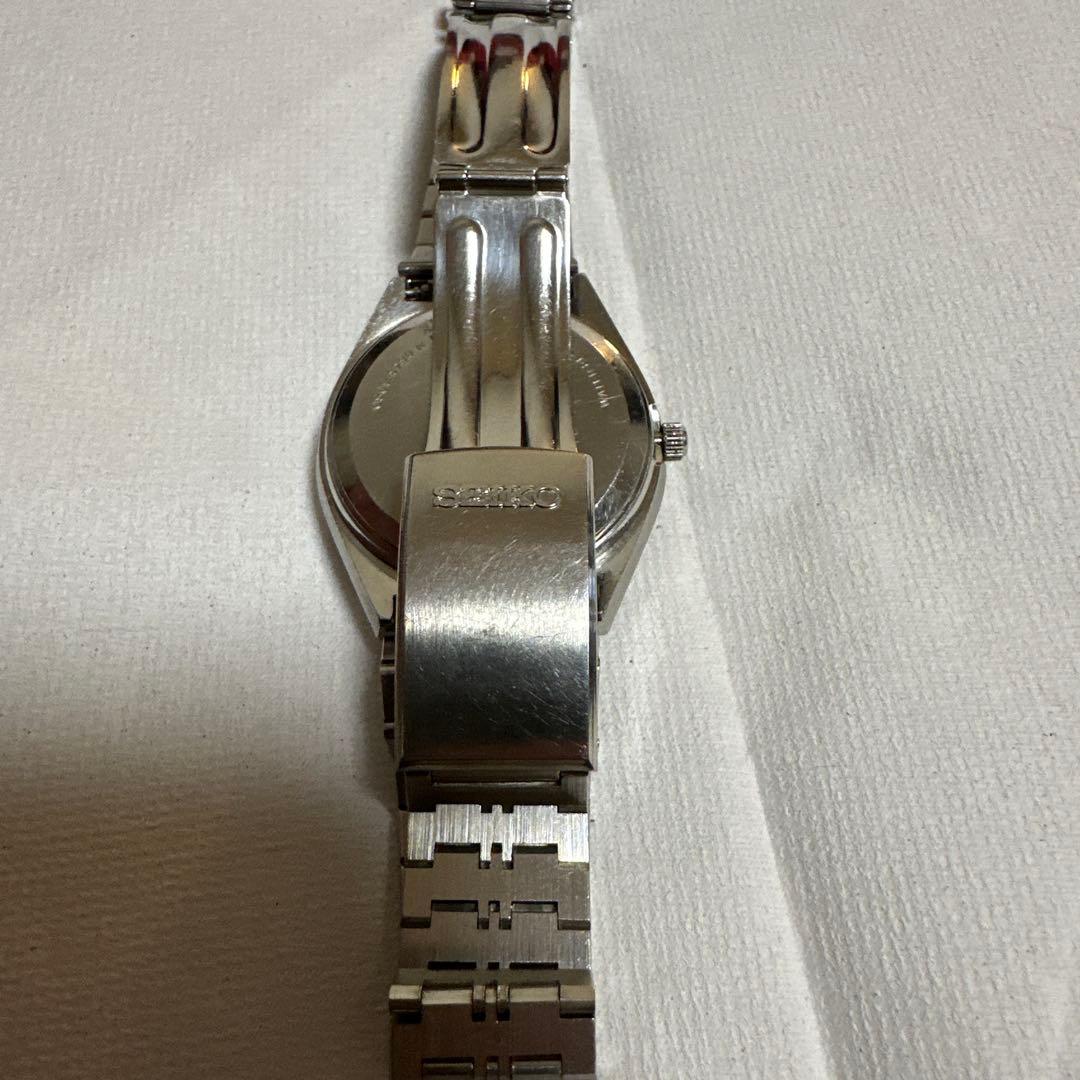 SEIKO キングクォーツ　稼動品　美品 特殊ブルー文字盤