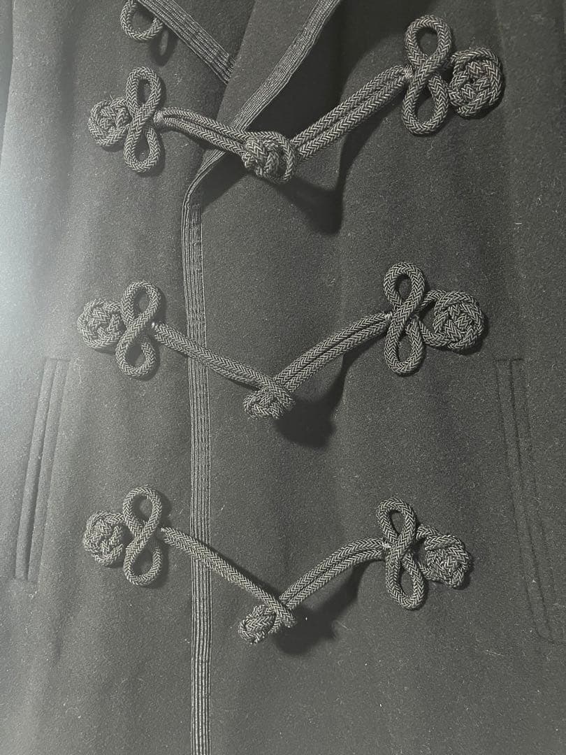 古着 ラルフローレン ウールコート ナポレオンコート ダブルブレスト