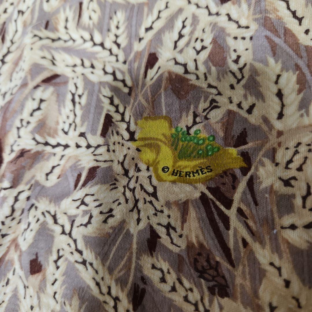 エルメス タンクトップ M 麦柄 花柄