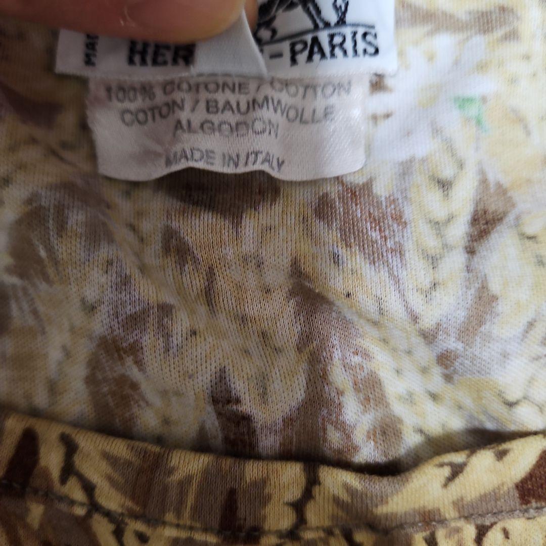 エルメス タンクトップ M 麦柄 花柄