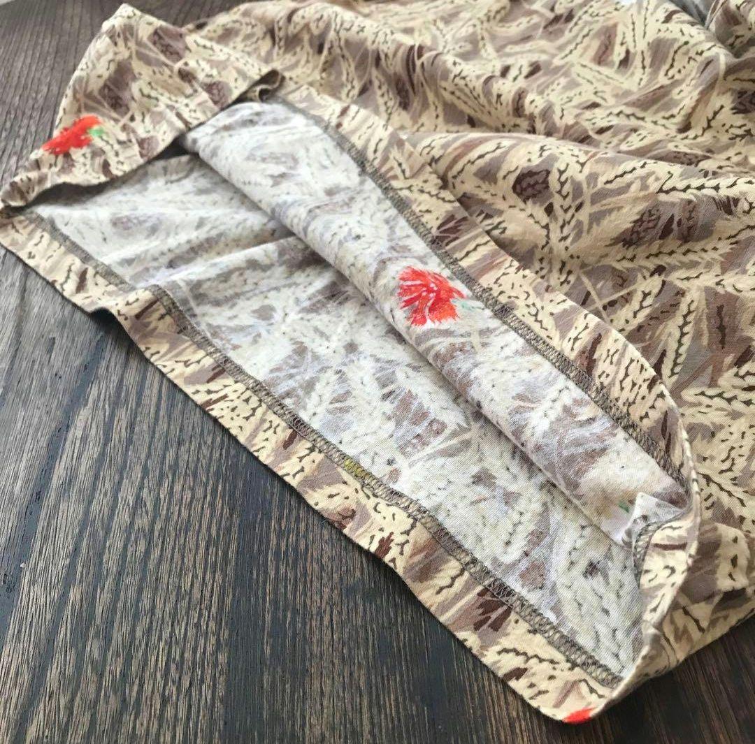 エルメス タンクトップ M 麦柄 花柄