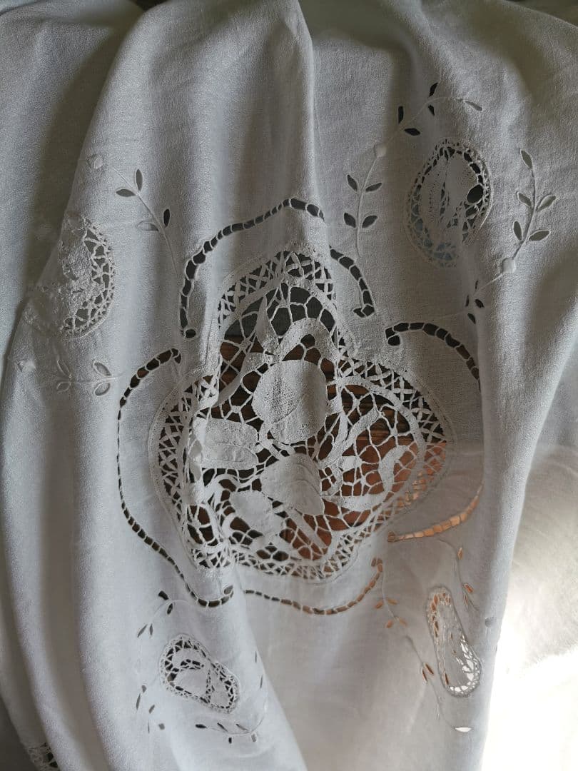 アンティーク ピケドプロヴァンス 桜モチーフ リバーシブルふっくら