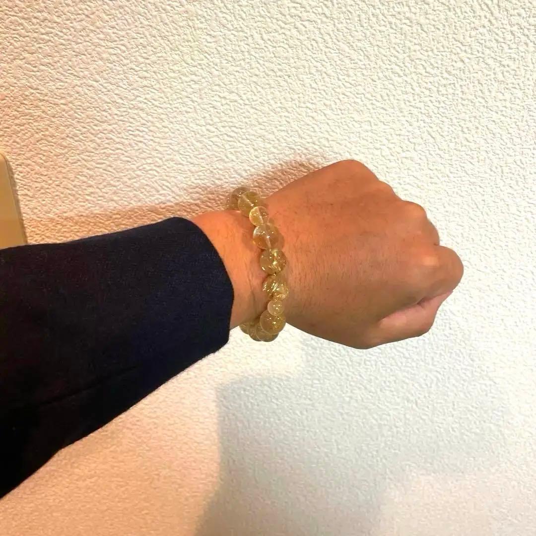 n*い様 【21万➡︎9万8千円】ゴールデンタイチンルチルクォーツ ブレスレット