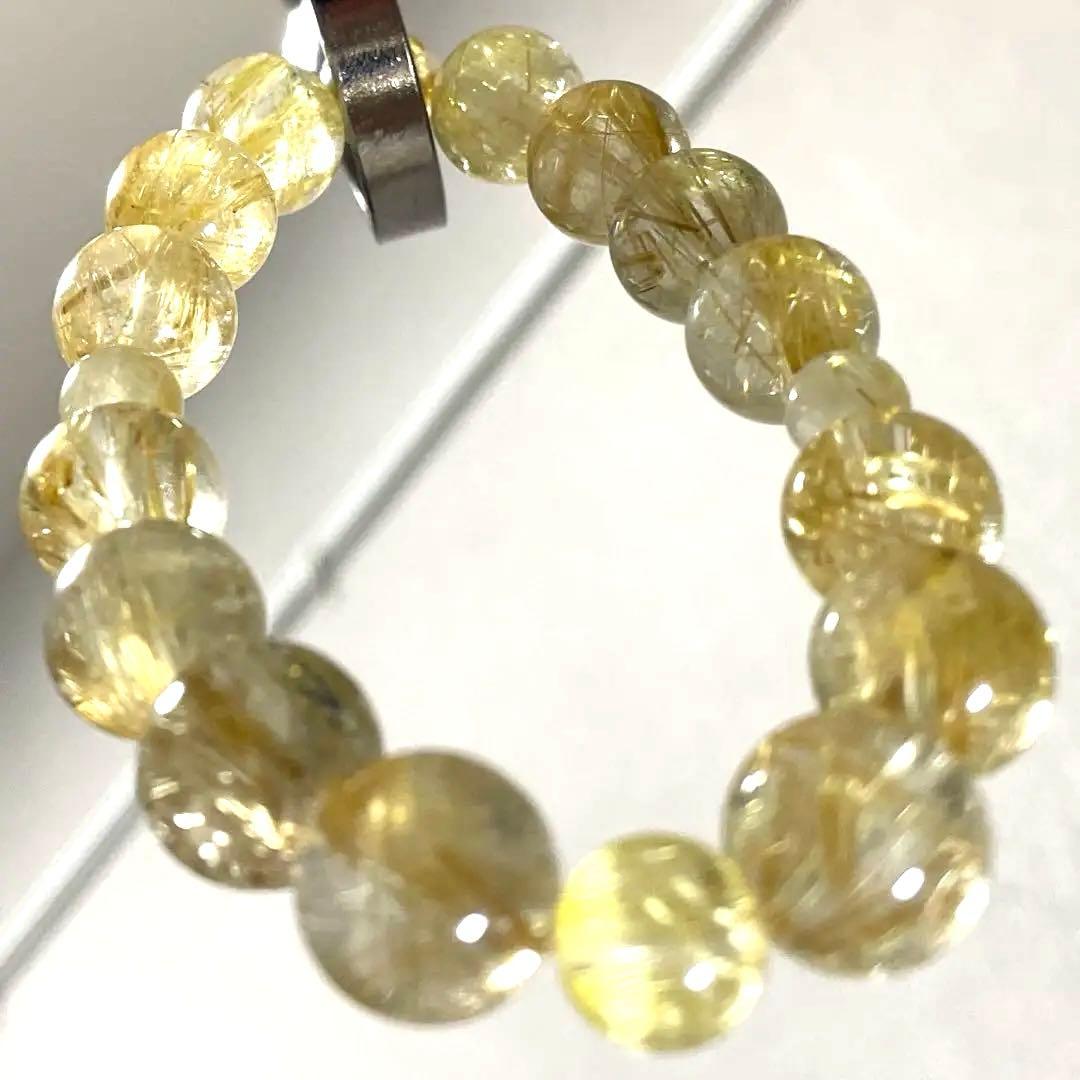 n*い様 【21万➡︎9万8千円】ゴールデンタイチンルチルクォーツ ブレスレット