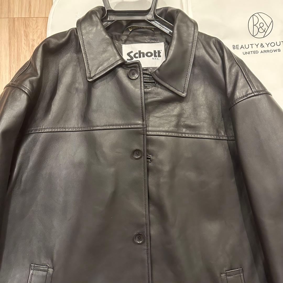 BEAUTY&YOUTH別注 ＜Schott＞ CAR COAT L OVY - メルカリ