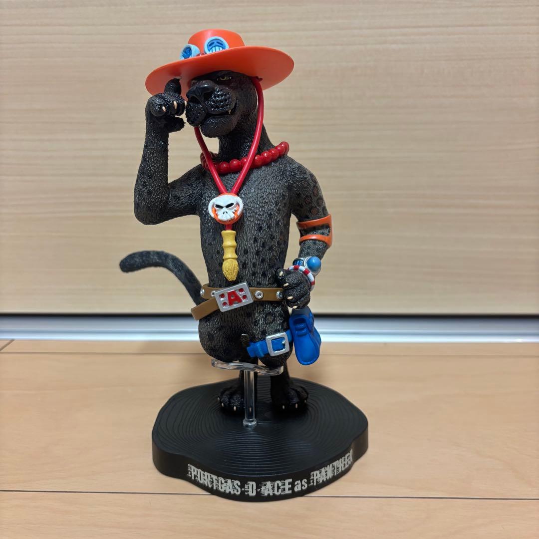 フィギュアーツゼロ エース as 黒豹 ワンピース フィギュア 連載15周年記念