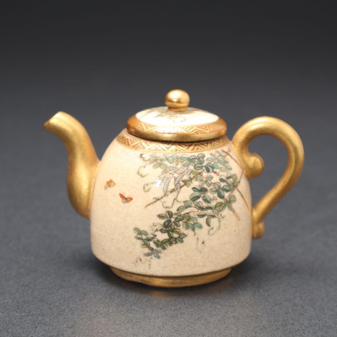 中国古美術 宋款汝窯 天青釉 六方巻耳瓶 花瓶 古陶磁 唐物 時代物 木箱付き