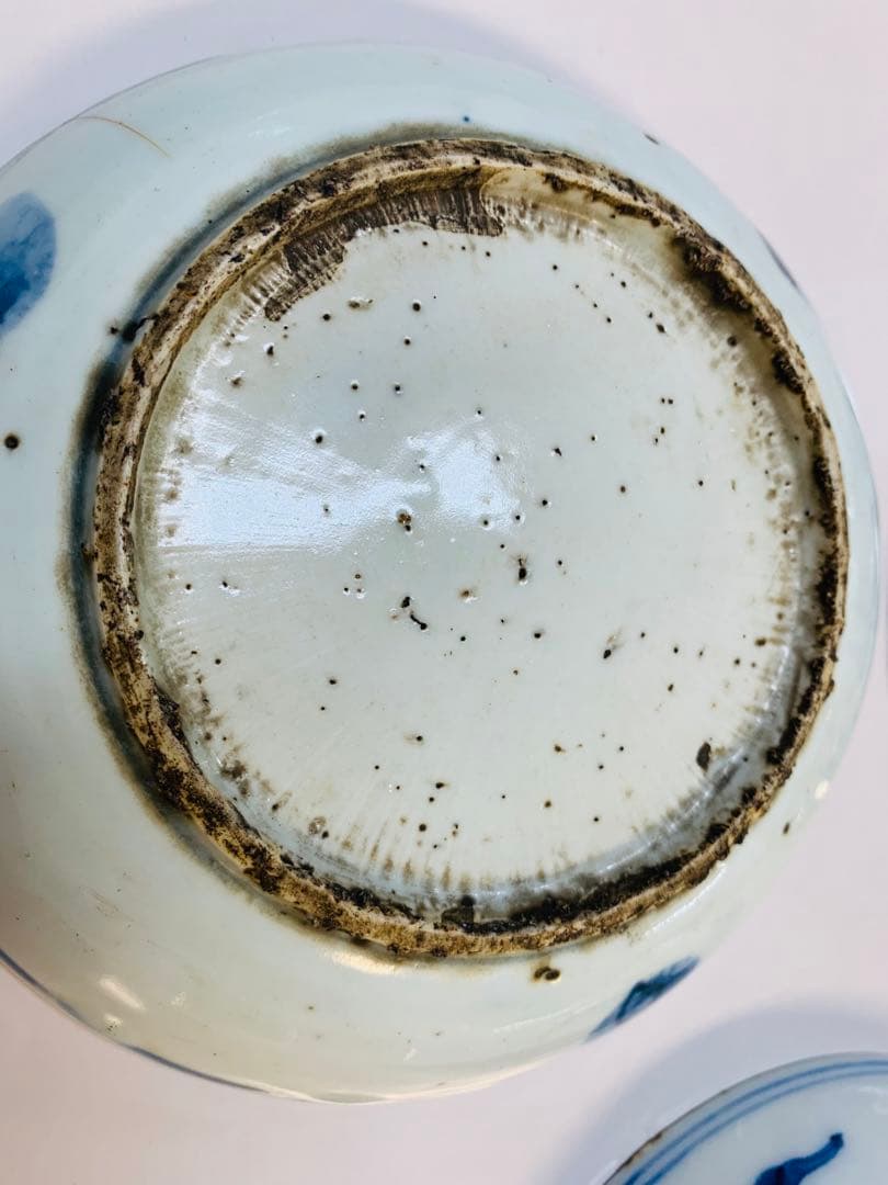 中国明時代晩期染付お皿3点 - メルカリ