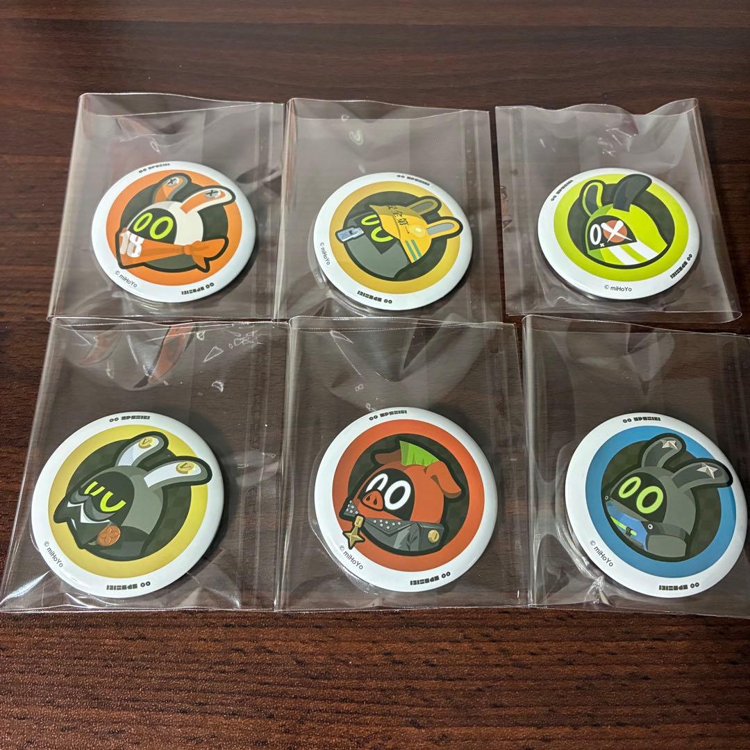 ゼンゼロ ボンプトレーディング缶バッジ 6点セット ファミマ - メルカリ