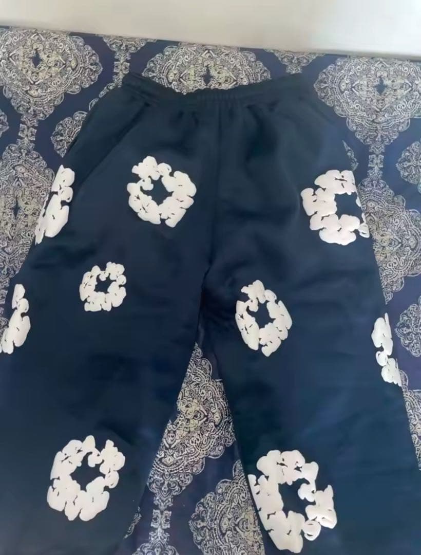 DENIM TEARS フラワープリント スウェットセット S