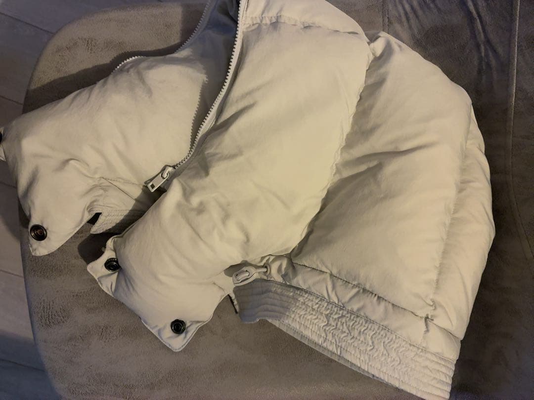 【ナナコ様】DIESEL フード付き ホワイト ダウンベスト ディーゼル 希少