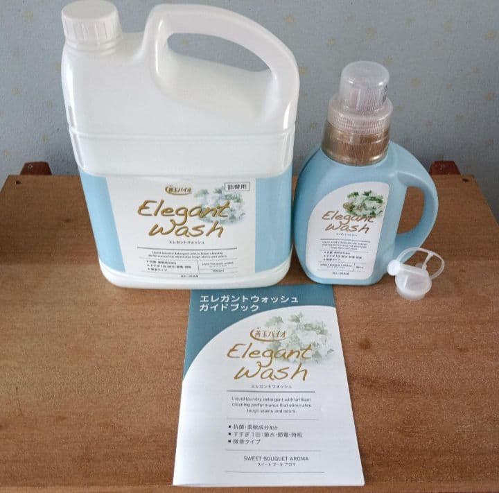 エレガントウォッシュ　4L 800mL まとめ売り エレガントウォッシュ 800mlボトル (液体洗剤)