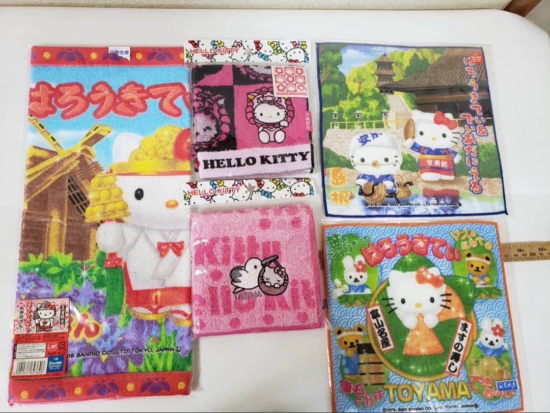 ハローキティ ご当地タオル 115枚セット ハローキティ ご当地タオル