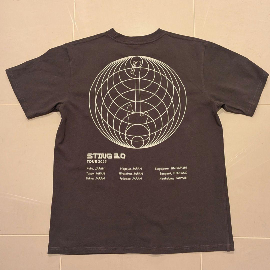 STING 3.0 スティング JAPAN TOUR フィギュア Tシャツ L タレントグッズ