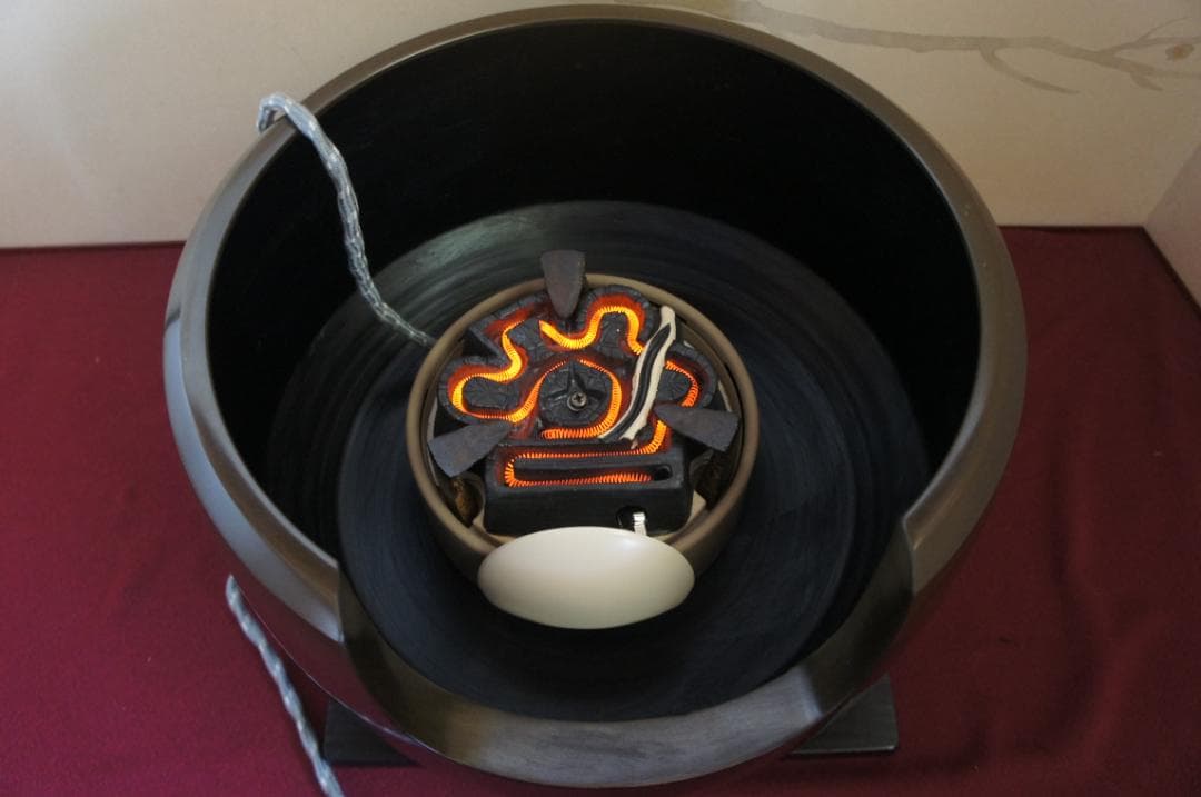 本漆手塗 松笠松葉蒔絵 利休箱 木製溜塗 仁清扇面 手塚桐鳳 商品