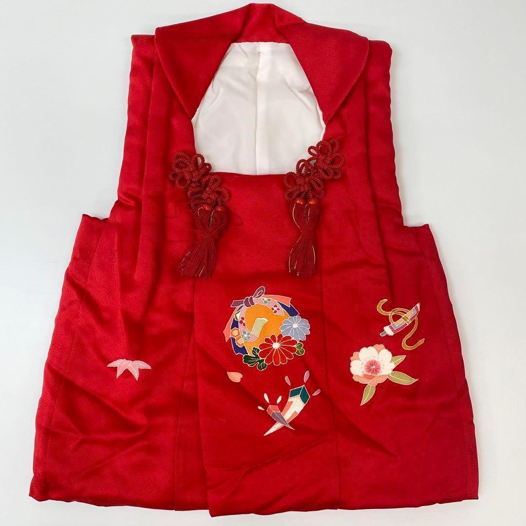 momoです❣️ 【着物と帯時流】O196ys◆七五三3才女 着物&被布&