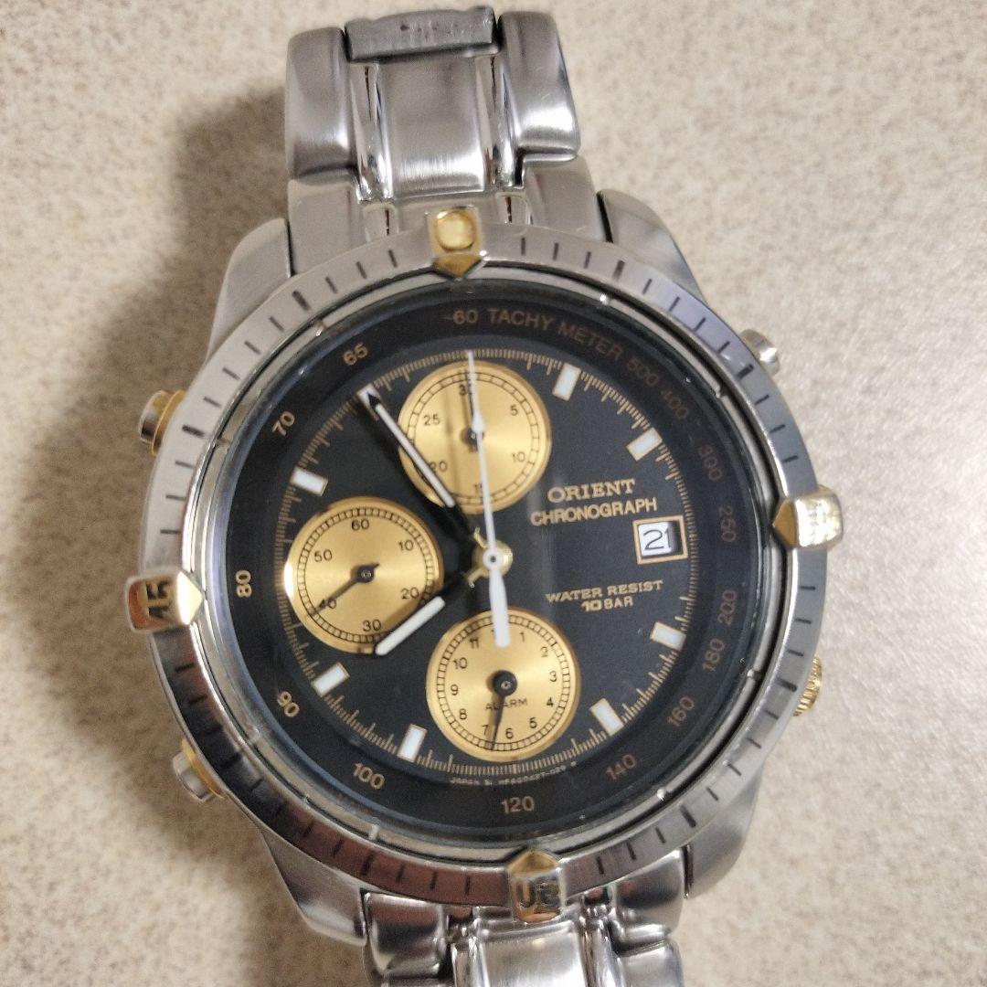 【ORIENT】オリエント クロノグラフ メンズ腕時計