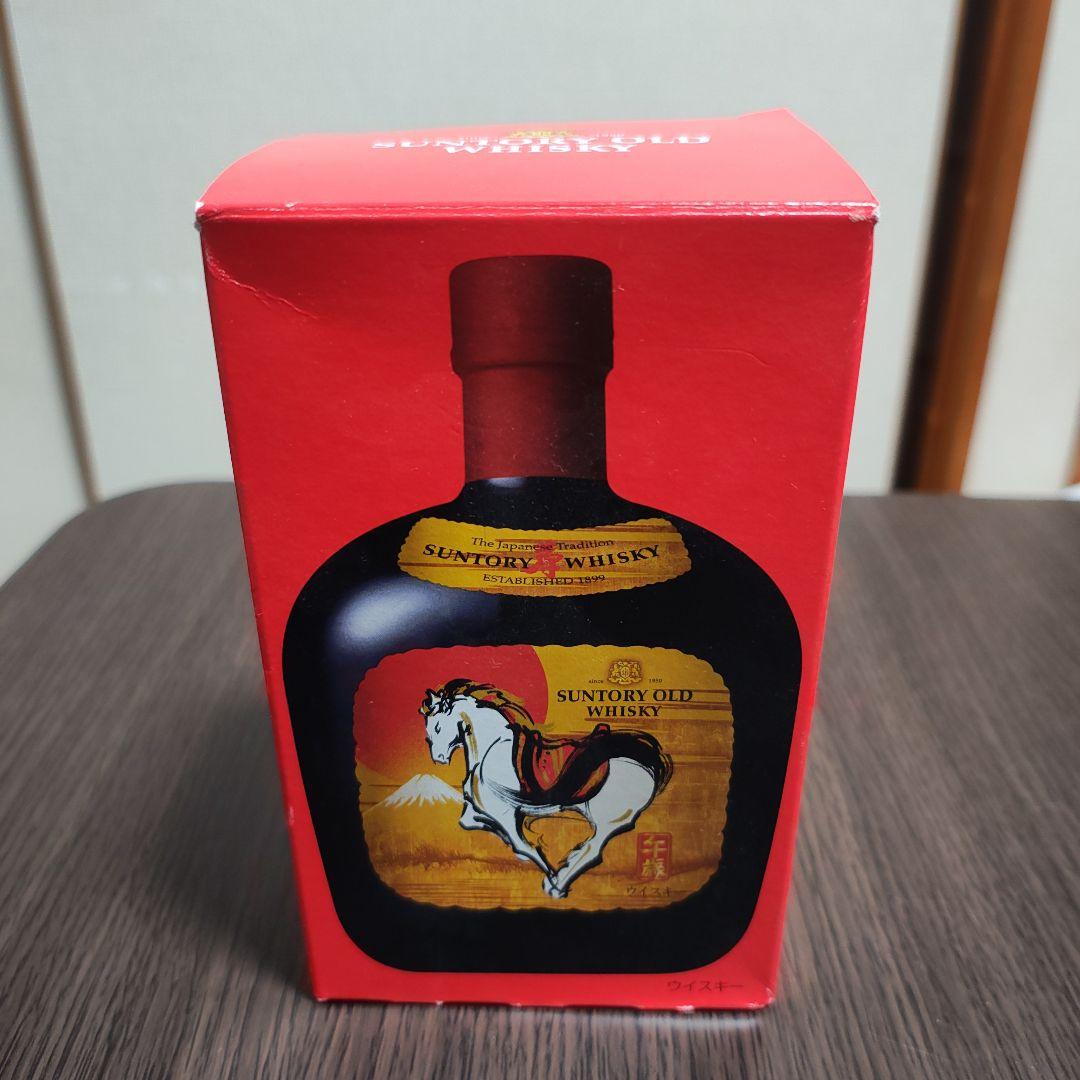 サントリーオールドウイスキー 干支ボトル馬 未開栓 - メルカリ