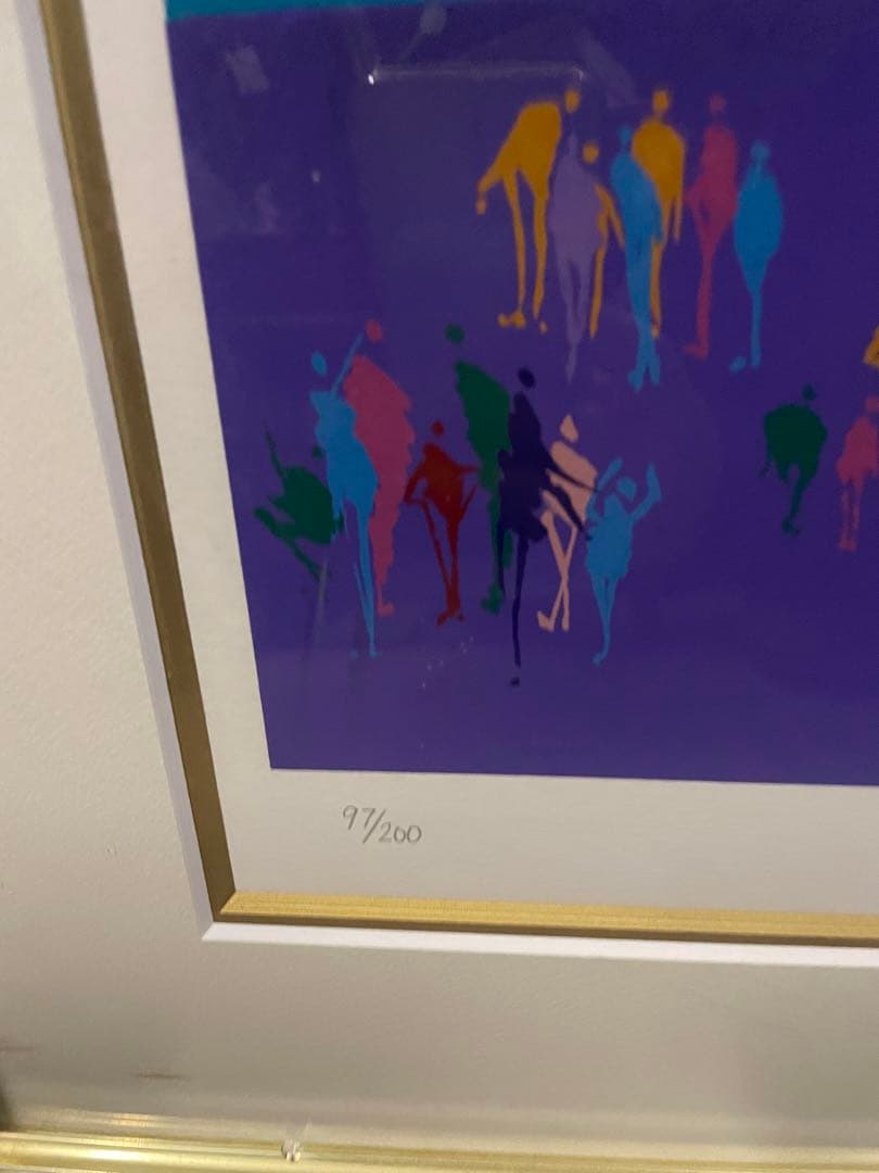 レオ・パシリコ　作品名《ファミリーポートレイト》 リトグラフ　NO.97/200