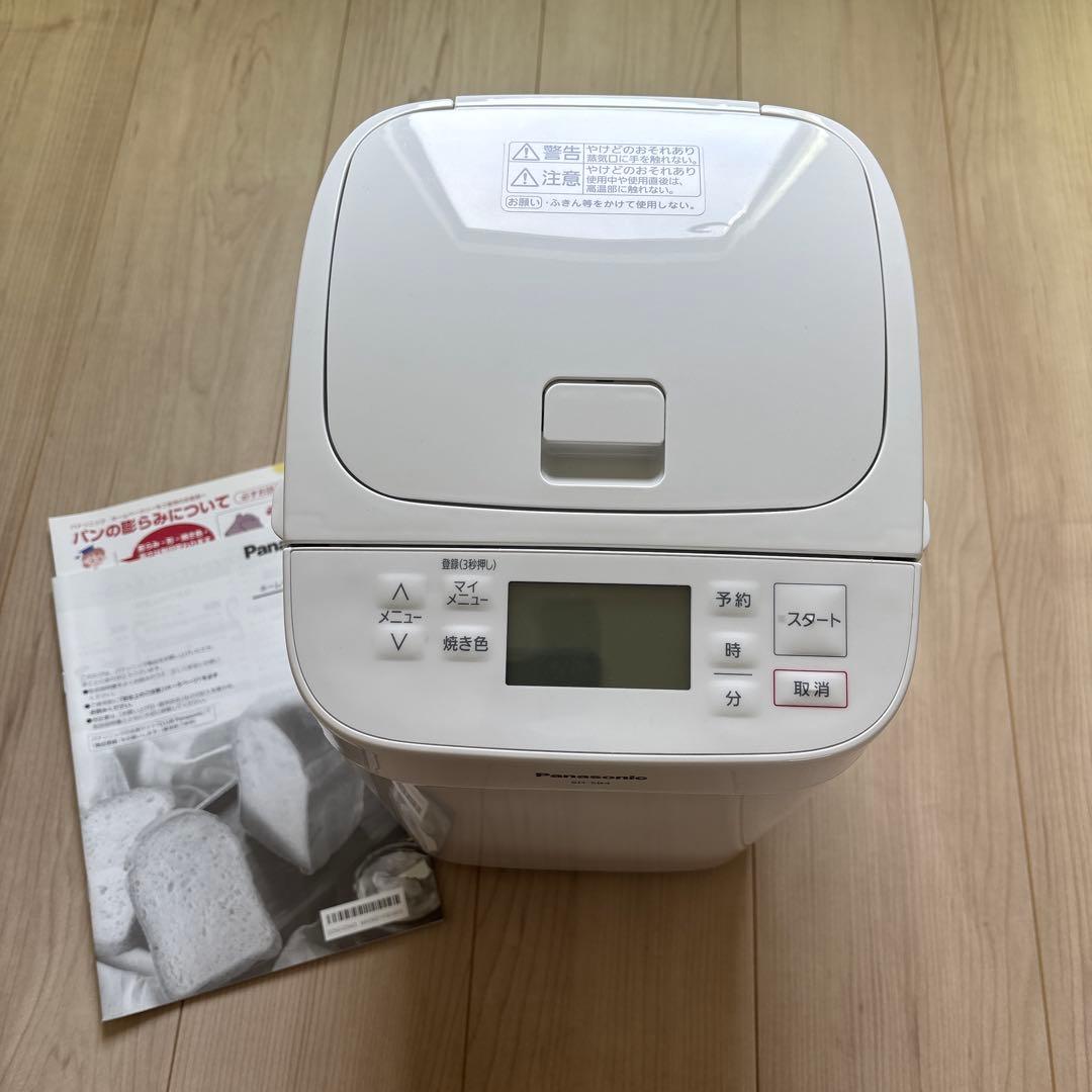 ホームベーカリー Panasonic SD-SB4-W WHITE - メルカリ
