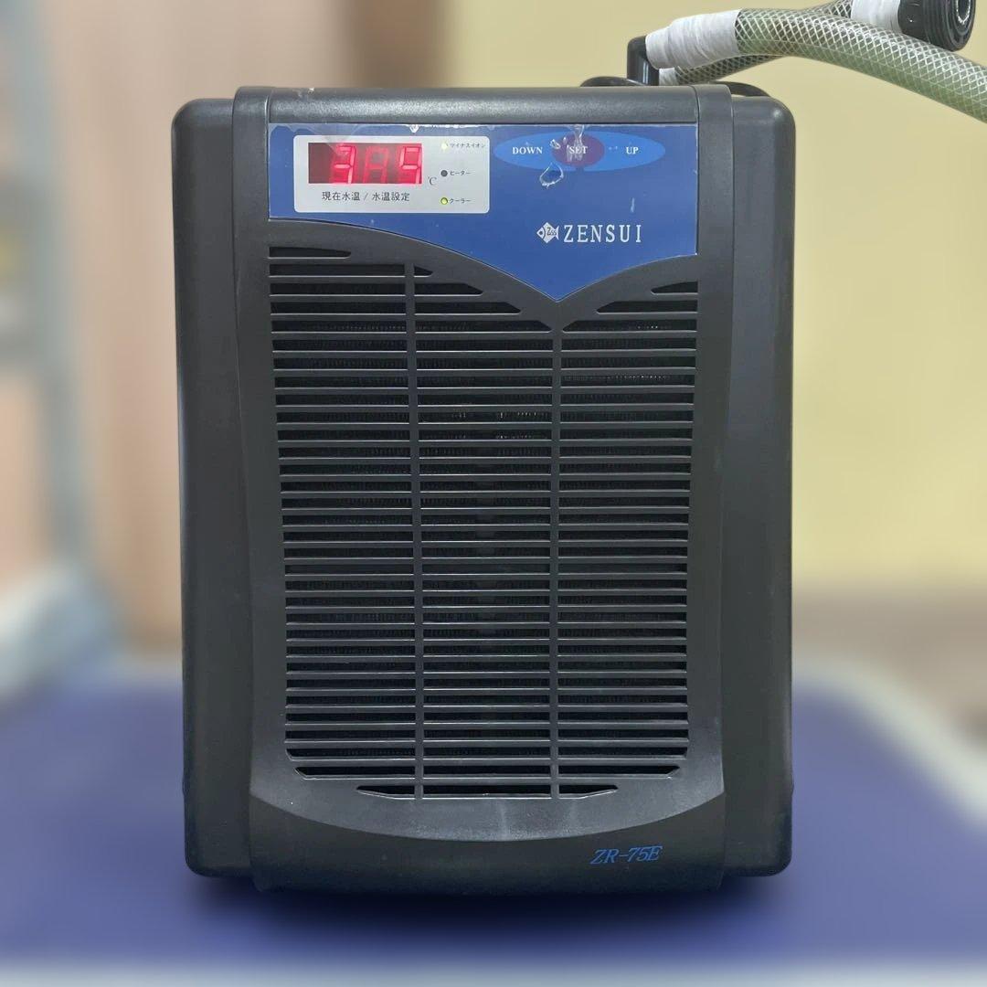 ゼンスイクーラー ZR-75E ZENSUI 水槽用クーラー 通電確認 Zensui