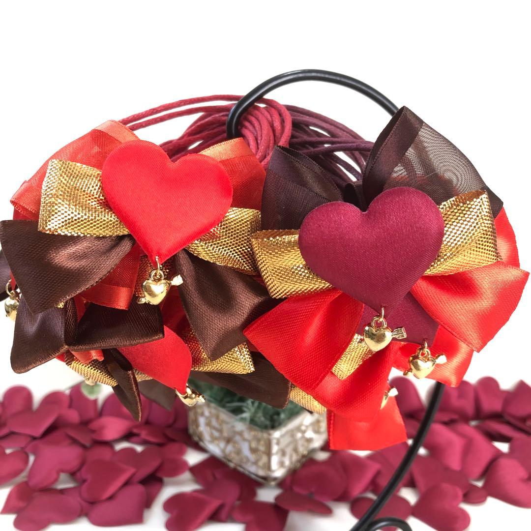 1セット限定❤️バレンタインハートリボンセット❤️【20本