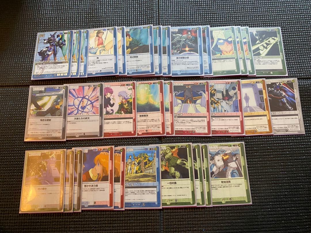 ガンダムウォーデッキ3種＋オマケ