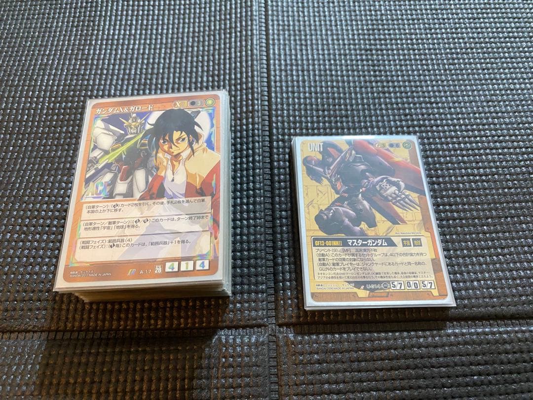 ガンダムウォーデッキ3種＋オマケ