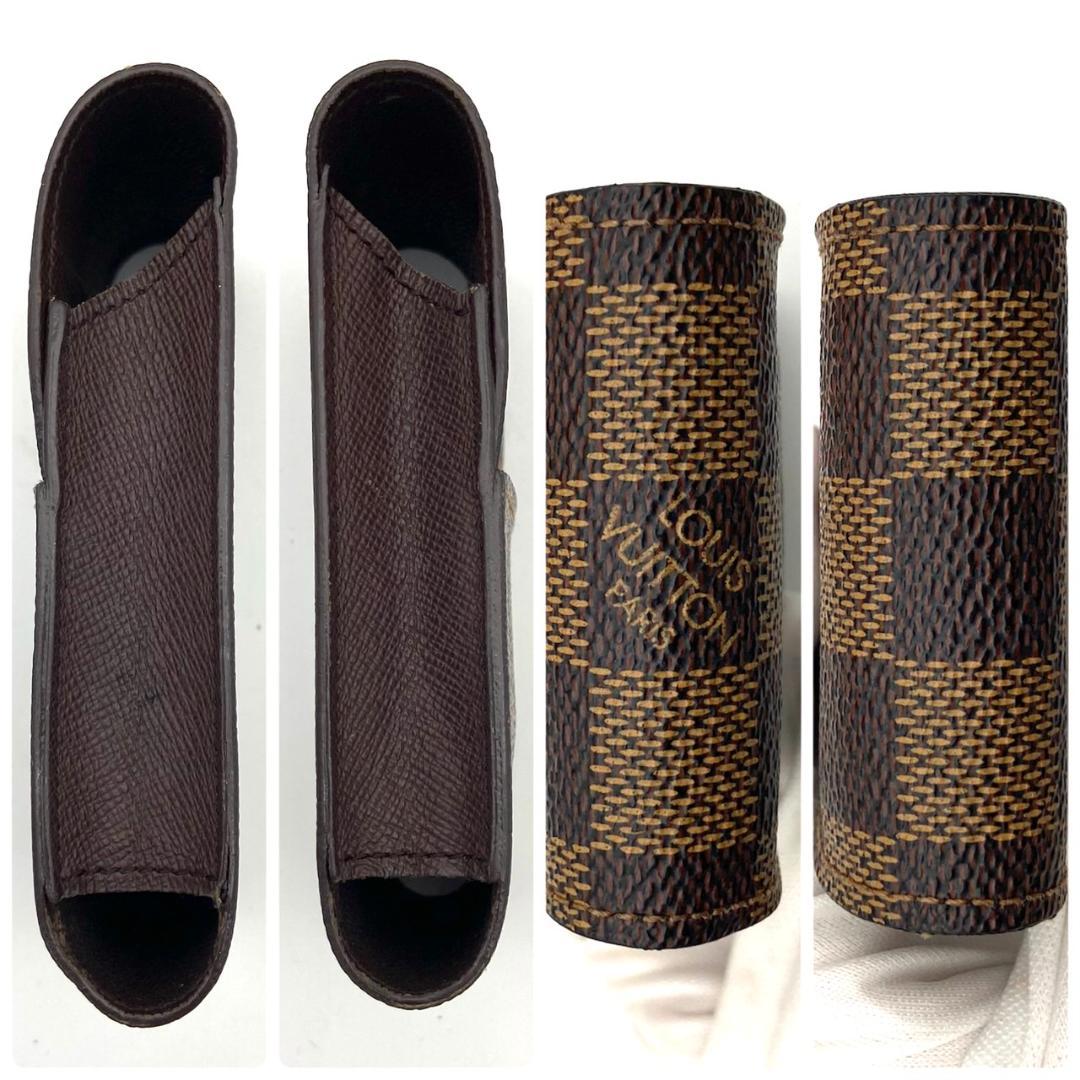 【極美品】ルイヴィトン ダミエ エテュイ シガレットケース エベヌ